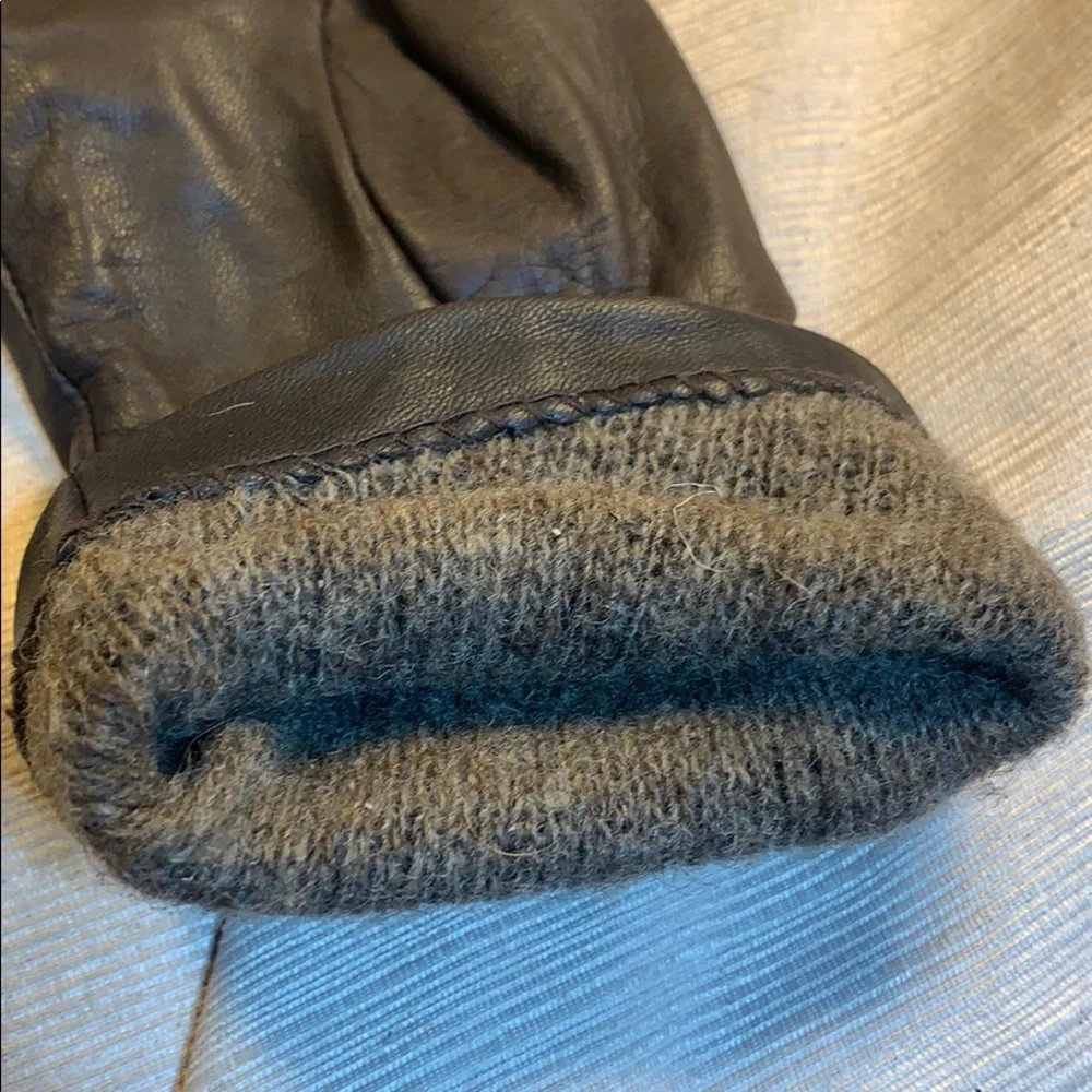 Cara by Gates lambskin/cashmere long gloves